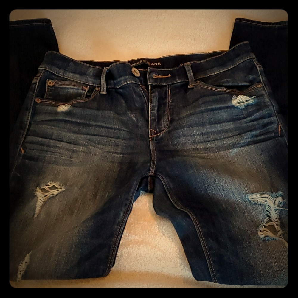 Express Size 8 Midrise Jeans Legging